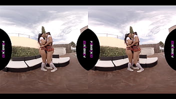 PORNBCN VR  Especial Julia de Lucia realidad virtual follando en POV y lesbico cosplay voyeur en español | VIDEOS COMPLETOS 4K -->